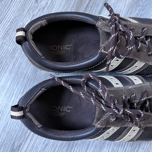 Vionic by Orthaheel Lombardi Men’s brown Sneakers Size 13 - Picture 3 of 10